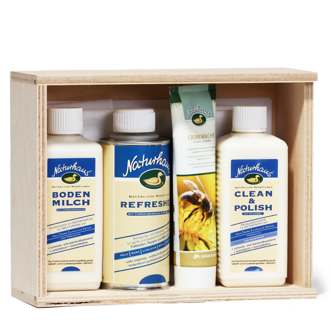 naturhaus-boden-pflege-set-inhalt-holzbox Reinigungs- und Pflegeset klein für Böden