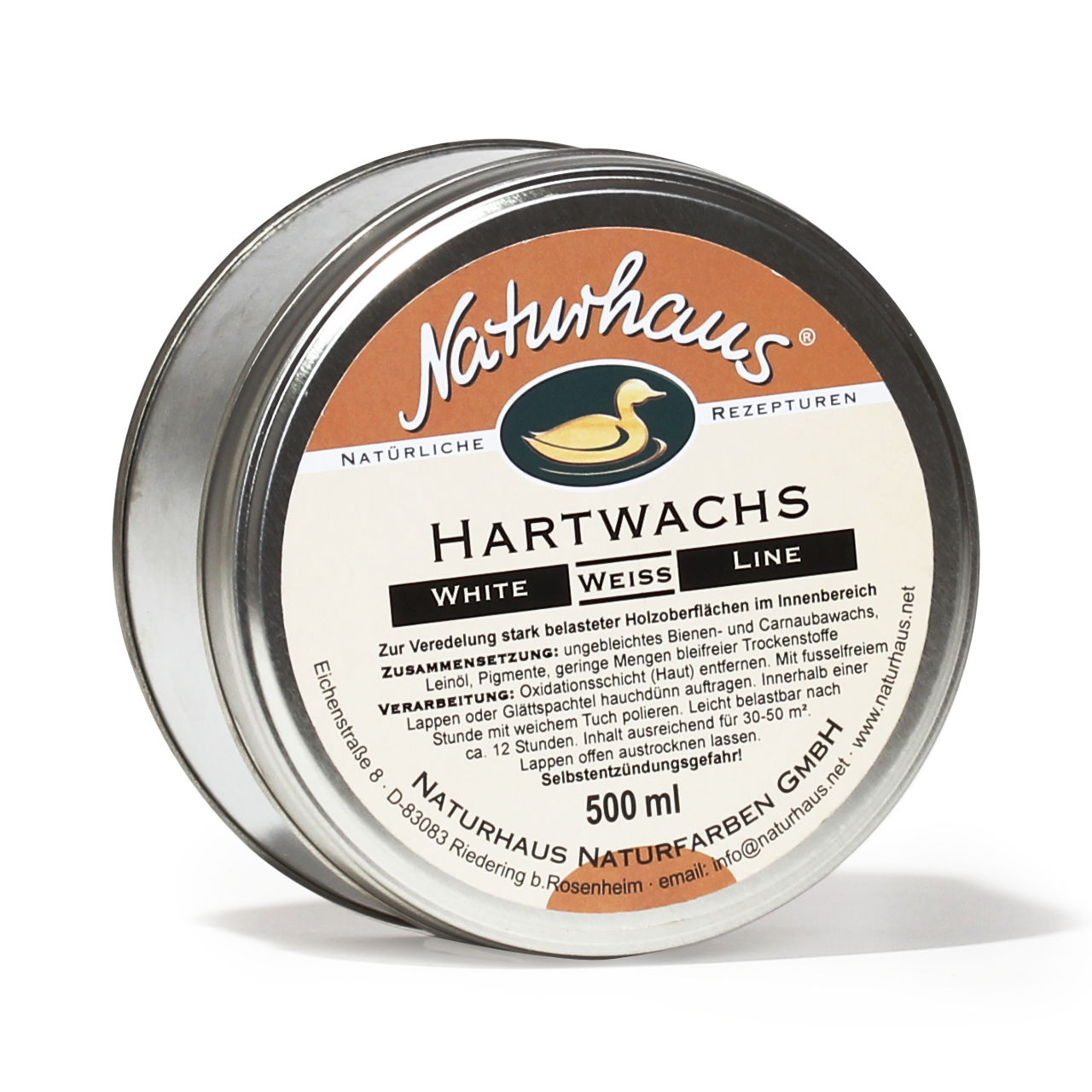 naturhaus-hartwachs-500ml Hartwachs Weiß