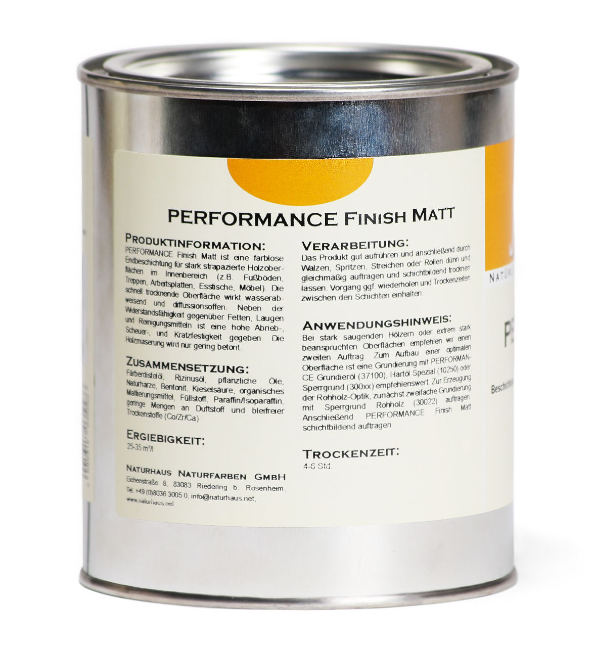Performance Finish Matt